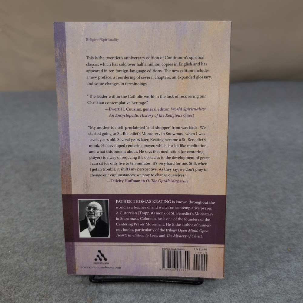 Open Mind Open Heart Thomas Keating 20th Anniversary Edition Centering Prayer - Picture 2 of 5